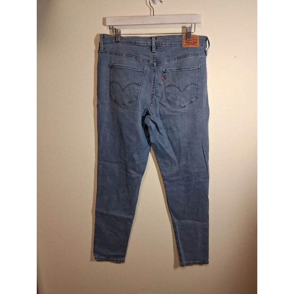 VTG Levi's Strauss 311 Shaping Skinny Denim Blue Jeans Women's Size 16W AL1 - Picture 3 of 9
